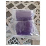 Purple Ponytail Extension for Women Girls, 2 Pack Braided Hair Extensions with Tinsel, 26 Inch Colorful Synthetic Ponytail Extension with Elastic Tie for Daily Cosplay & Dress Up Party - Retail: $10