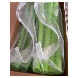 Syhood 12 Pcs Toy Color Hoop Plastic Detachable Adjustable Hoop Light Weight Exercise Fitness Equipment Toy Waist Ring for Adult Party, 3 Sizes (Gradient Green) - Retail: $27