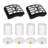 2 + 4 Pack Vacuum Filters Replacement Compatible for Shark Rotator Pro Lift-Away NV500, NV501, NV502, NV503, NV505, NV510, NV520, NV552, UV560, NV642, ZU780, ZU782, ZU785, Part Xff500 Xhf500 - Retail: