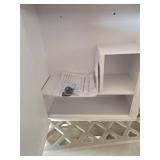 Uniclife Wall Mount Medicine Cabinet with Combination & Key Lock Locking First Aid Cabinet Lockable Medical Cabinet Large Capacity Medicine Organizer Secure Steel Wall Cabinet Metal Storage Box, White