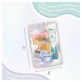 Casey Aileen Hangover Kit (1 Pack) Pre Filled Party Favors, Goodie Bags, Gift for Bachelorette, Wedding, 21st Birthday, Girls Trip and All Celebrations - Retail: $10