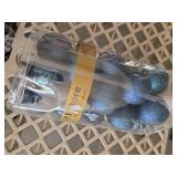 KI Store Dark Blue Christmas Balls 20pcs 3.15-Inch Christmas Tree Decoration Ornaments for Xmas Tree Holiday Wreath Garland Decor Ornaments Hooks Included - Retail: $18