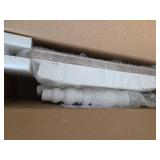 dwellington Wooden Bathroom Farmhouse Step Stool, Wood Foot Stool for Adults Kids, Bedside Step Plant Stand for Kitchen - Retail: $37