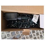 Quntis 82ft 1000 LED Cluster Christmas String Lights - Dark Green Wire Tree Lights - 8 Modes Outdoor Waterproof Plug-in for Holiday, Wedding, Party, Home Decor, Warm White - Retail: $42