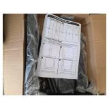 Firewood Rack Outdoor, 30\"L x 31\"H inch Indoor Fire Wood Pile Storage Stacker, Rustproof Waterproof Log Rack for Fireplace Wood Organizer - Retail: $20