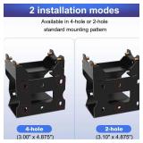 ATV Winch Mount for Polaris Sportsman ATVs, ATV winches from 2000 lbs. to 3600 lbswith 4-Hole (3.00\" x 4.875\") or 2-Hole (3.10\" x 4.875\") Standard mounting - Retail: $7,274