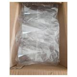 12 Pack Plastic Martini Glasses, 5 oz Reusable Clear Cocktail Glasses with Z-Stem, Unbreakable Dessert Serving Cup for Bar, Margarita Whiskey Gin Tequila Party Poolside Outdoors - Retail: $20