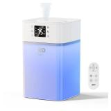 JRD 4L Humidifiers for Bedroom, Cool Mist Humidifier for Large Room, 40H Runtime, 360Â° Nozzle, Night Light for Home, Office, Baby Nursery, Plantsï¼White