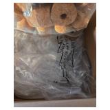 Baderke 48 Pcs 4 oz Plastic Patron Bottles with Cork and Straw Empty Reusable Tequila Mini Liquor Bottles for Drinks with Green Silk Ribbon for Wedding Party Personalized Decoration