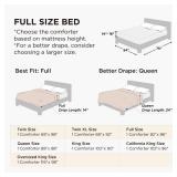 Bedsure Full Comforter Duvet Insert, All Season Bed Comforter, Quilted Down Alternative Duvet, Box Stitched Comforters with Corner Tabs, Machine Washable, 82 x 86 Inches (Green/Light Green) - Retail: 