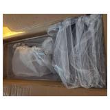 6Pack Stackable Kitchen Storage Organizer, Pantry Organizers and Storage, Clear Foods Organizer Bins with Handles, Easily Assemble for Bathroom, Kitchen, Pantry, Cabinet, Closet - Retail: $47