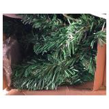 Solsew Christmas Car Norfolk Pine Wreath Spare Tire Decoration LED Spare Tire Cover DIY Kit Include 2 Green Garland Rattan, 11.8 x 9 Inch Large Velvet Bow, 16.4 ft LED String Lights Outdoor Decor - Re