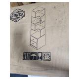 IRONCK Industrial Shelf, Black - Retail: $180