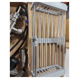 30 in. Drop-In Single Bowl 18 Gauge Stainless Steel Kitchen Sink with Spring Neck Faucet - Retail: $339