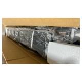 Allewie Queen Bed Frame, 14 inch Metal Platform Beds with Storage Space, No Box Spring Needed and Easy Assembly, Black - Retail: $49