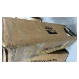 80\" Electric Fireplace with Mantel, Fireplace TV Stand for TVs Up to 90 Inch,Farmhouse Entertainment Center with Storage,Realistic Stacked Stone Surround with Remote Control for Living Room, Bedroom 