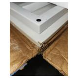 Computer Desk with 2 Drawers, 36 Inch Small Home Office Desk Study Writing Table, White - Retail: $0