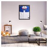 Jersey Frame Display Case Black Lock,Large Shadow Box Lockable with 98% UV Protection Acrylic Linen Lining and Hangers for Baseball Basketball Football Soccer Hockey 2XL Sport Jersey Shirt - Retail: $