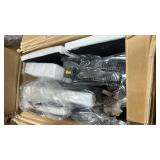 SHA CERLIN Queen Size Lift Up Storage Bed/Velvet Upholstered/Modern Wingback Headboard/Upholstered Platform Bed Frame/Hydraulic Storage/No Box Spring Needed/White - Retail: $270