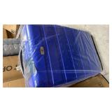 AnyZip Luggage Sets 3 Piece PC ABS Hardside Lightweight Suitcase with 4 Universal Wheels TSA Lock Carry On 20 24 28 Inch Blue - Retail: $179