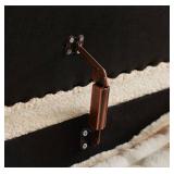 Temon Modern Upholstered Storage Bench with Flip-Top Lid - Frame Entryway Bench for Bedroom with Cushioned Seat - Retail: $136