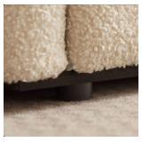 Temon Modern Upholstered Storage Bench with Flip-Top Lid - Frame Entryway Bench for Bedroom with Cushioned Seat - Retail: $136