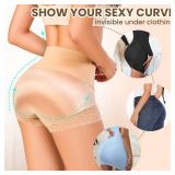 Eachsale Tummy Control Underwear Butt Lifting Shorts Shaping Boyshorts Panties Seamless Slimming Shapewear Underwear Beige S