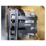 monTEK Full Motion TV Wall Mount Bracket for Most 13-55 Inch LED LCD Flat Screen TVs & Monitors, Swivel Tilt Extension Rotation with Articulating Arms, TV Mount Max VESA 400x400mm, up to 55lbs