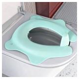 SKYROKU Foldable Kids Toilet Seat Portable & Anti-Slip Travel Potty Training Seat for Toddlers,Safety material Baby Toilet Seat, Easy Clean & Compact for Home, Daycare, Grandparents House (Age