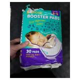 Sposie Diaper Booster Pads, Size 4-6, 30 Count - Hypoallergenic, Dermatologist and Pediatrician Tested, Fragrance, Latex, Chemical and Cruelty-Free, Made in USA