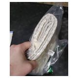 Softalker Linen Tablecloth Rectangle, Outdoor Waterproof Burlap Cotton Farmhouse Table Cloths with Tassel, Heavy Weight Wrinkle Free Table Cover for Spring Easter Picnic - 55 x 70 Inch, Coffee Lines