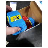 DULONIME Remote Control Car 2 Year Old, Toddler RC Cars Ages 2-4 Boy, 2-Pack 2.4 GHz Truck and Race Car with Sound and Light, Easy Electrical Remote Control Toy Gifts for Boys Girls 3 4 5+ Year Old