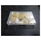 SDIDVIEXPERT Letter Charms,78Pcs/3 Sets Gold Alphabet ABC Letter Pendant 3 Styles Capital A-Z Pendant DIY Bracelets Necklaces Charms with with 156Pcs Accessories for Jewelry Making