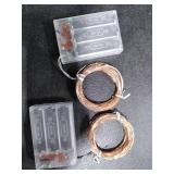 JMEXSUSS 2 Pack 50 LED Christmas Fairy Lights Battery Operated, 16ft Warm White Fairy Lights for Bedroom Wedding Patio Party DIY Mason Jar Decorations