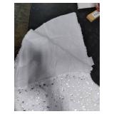 Acdoslow Christmas Tree Skirt 30 36 48 White Luxury Faux Fur Tree Skirt Stars Plush Tree Skirt for Christmas Tree Pencils Tree 906/Silver/78