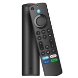 Replacement Voice Remote Control for Fire Series, TV Cube/Stick, Compatible with 4K Max/4K (1st/2nd Gen), (2nd/3rd Gen)/Lite/HD, Fit for Insignia/Pioneer Hisense and TCL Smart TV