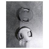 JJC 2-Pack 58mm Front Lens Cap Cover for Canon EOS Rebel T7 T6 T5 T100 4000D T8i T7i T6s T6i T5i T4i T3i T2i T1i SL3 SL2 SL1 XSi XTi with EF-S 18-55mm Kit Lens and other Lenses with 58mm Filter Thread