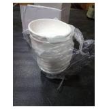 MARIWEI 11 Pack Soy Sauce Dish Ceramic Dipping Bowls Bulk, 1.2 Oz White Dipping Sauce Bowls/Dishes, Small Dipping Sauce Cups for Sushi Ketchup Olive Oil Appetizer