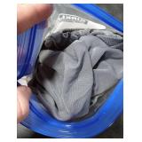 Moosfor Spandex 5 Foot Rectangle Table Cloth, Elastic Fitted Tablecloths for Picnic, Stretch Washable Patio Table Cover for Outdoor, Camping, Banquet and Parties (Grey, 36x60)