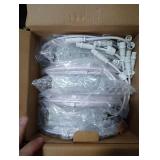 Amico 6 Pack 6 Inch 5CCT Ultra-Thin LED Recessed Ceiling Light with Junction Box, 2700K/3000K/3500K/4000K/5000K Selectable, 12W Eqv 110W 1050LM Brightness Dimmable Canless Wafer Downlight, ETL & FCC