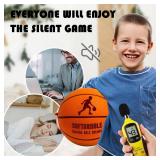 GalaHub Silent Basketball Size 5 (27.5) 2025 New Upgraded | Soft Foam Indoor Basketball | Soundless Sport for Indoor Training and Quiet Dribbling No Compression