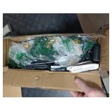 Kordain Solar Mini Christmas Tree Light Outdoor Decoration, 30 Inch Solar Tree Lights with 30 LED 8 Flashing Modes Decorated Prelit Gift Boxes & Ornaments for Pathway Patio Yard Garden Cemetery, 2PCS