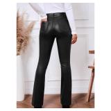 GRAPENT High Waisted Black Stretch Jeans for Women - Size 2XL/20-22