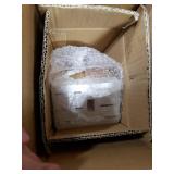 CAROTE 14 Pieces Knife Set with Block, Forged, High Carbon Stainless Steel Sharp Blade Block Knife Set, Dishwasher Safe Cutlery, Cream