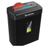 Woolsche Paper Shredder,10-Sheet Cross Cut with 3.43-Gallon Basket, P-4 Security Level,3-Mode Design - Shreds CD and Credit Card,Durable,Fast and Jam Proof for Home Office (ETL Certified)