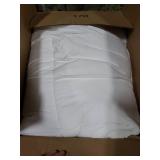 Bedsure Comforter Duvet Insert - Quilted Comforters Twin Size, All Season Duvet, GentleSoft Down Alternative Bedding, with 8 Tabs, Gifts for Women/Men, White, Twin 88 x 68 Inches