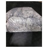 MYSKY HOME Boho Couch Cover for Dogs Washable Grey Abstract Couch Sofa Protector for Loveseat Sofa with Pets Friendly Chenille Geometric Sofa Covers Soft Durable Farmhouse Sofa Slipcovers, 71 X102