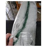 SUNROX Memory Foam Non Slip Rocking Chair Cushion, FadeShield Water Resistant Thicken Durable Tufted Pads, Set of Seat & Back Cushion with Ties for Indoor/Outdoor Rocker, 2 Piece, Heather Grey