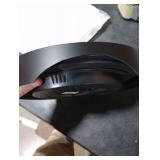 AKCISOT Wall Clock 10 Inch Silent Non-Ticking Modern Clocks Battery Operated - Analog Small Classic for Office, Home, Bathroom, Kitchen, Bedroom, School, Living Room(Black)