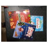 3 Pcs 8.6x11 in Christmas Coloring Books for Merry Christmas Spiral Bound Coloring Books Xmas Activity Book Fun Holiday Party Supplies for Winter Party Favors Birthday Gifts Home